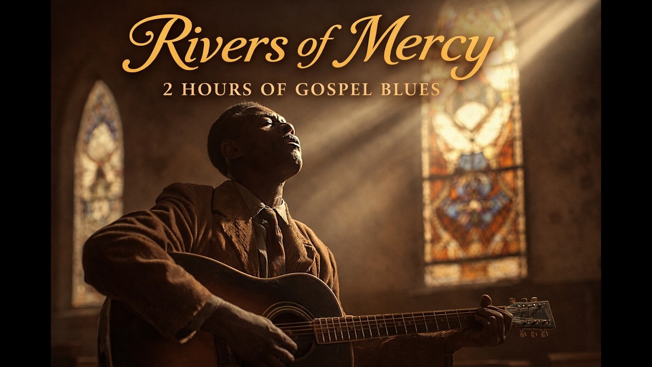 Rivers of Mercy – 2.5 Hours of Old Time Gospel  | Psalms Inspired Worship & Healing Music