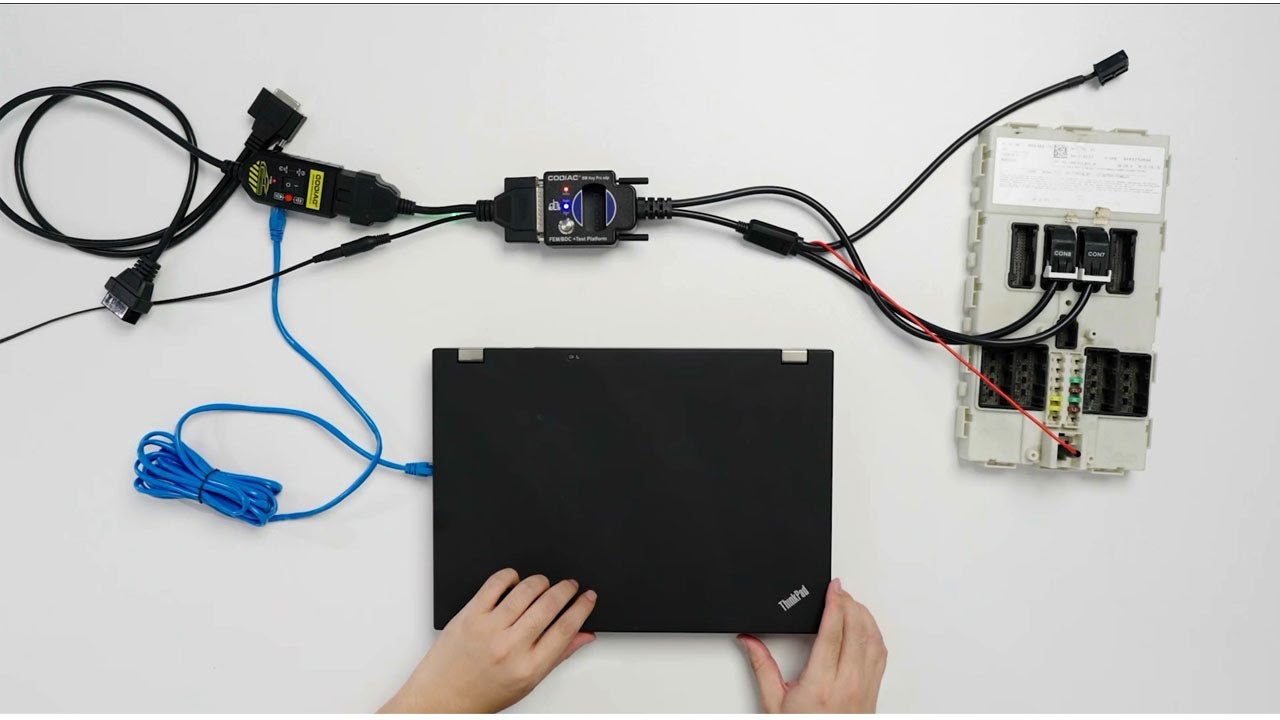 Godiag GT100 PLUS Diagnose BMW FEM Module via DoIP Connection- OBDII365