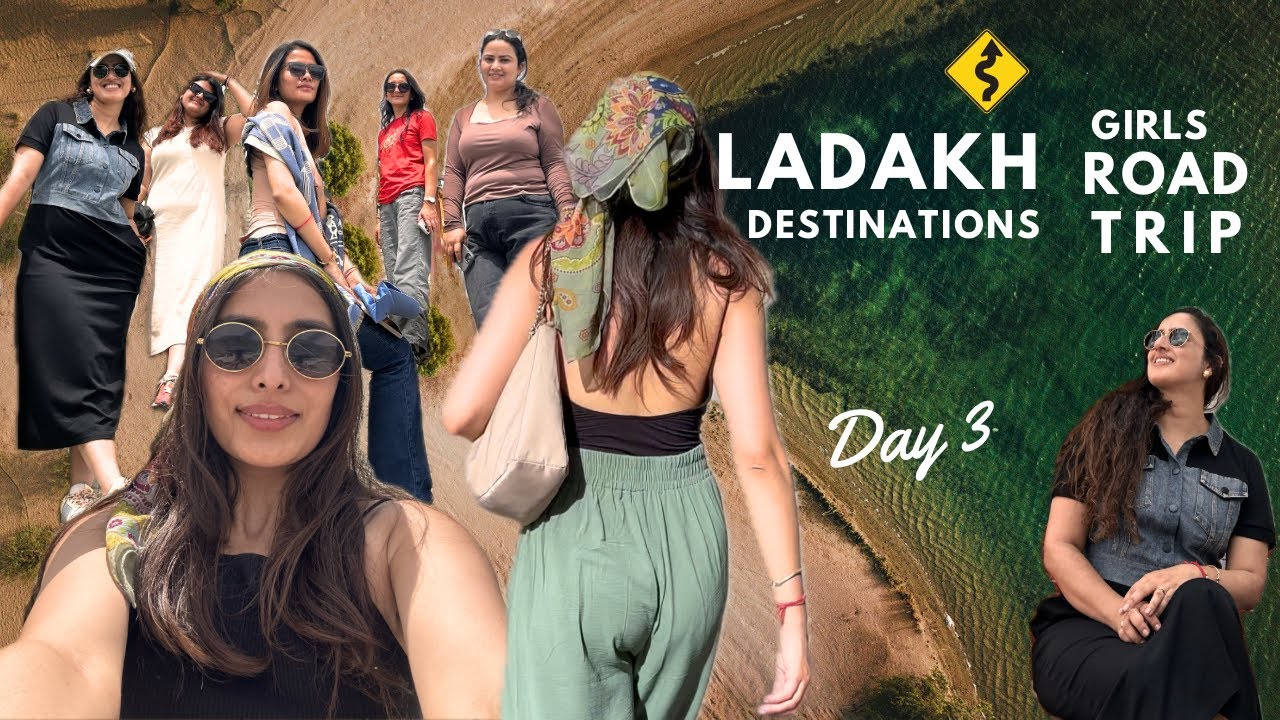 Day3 of Exploring Leh-Ladakh with my girls🌸 #trip #ladakh #vacationmode 