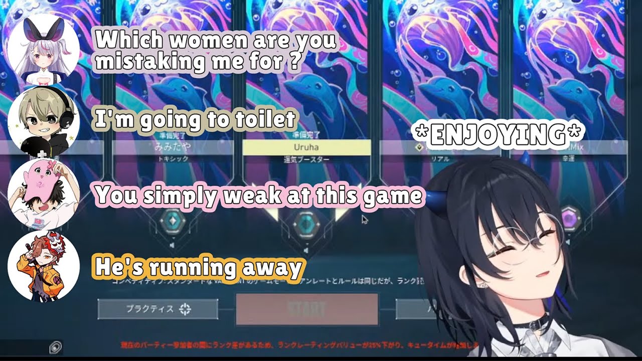 MISCHIEV URUHA MAKING TOTOMIX GETTING BULLIED FOR A LOT OF THINGS[ICHINOSE URUHA/VSPO/ENCLIP/ENSUBS]