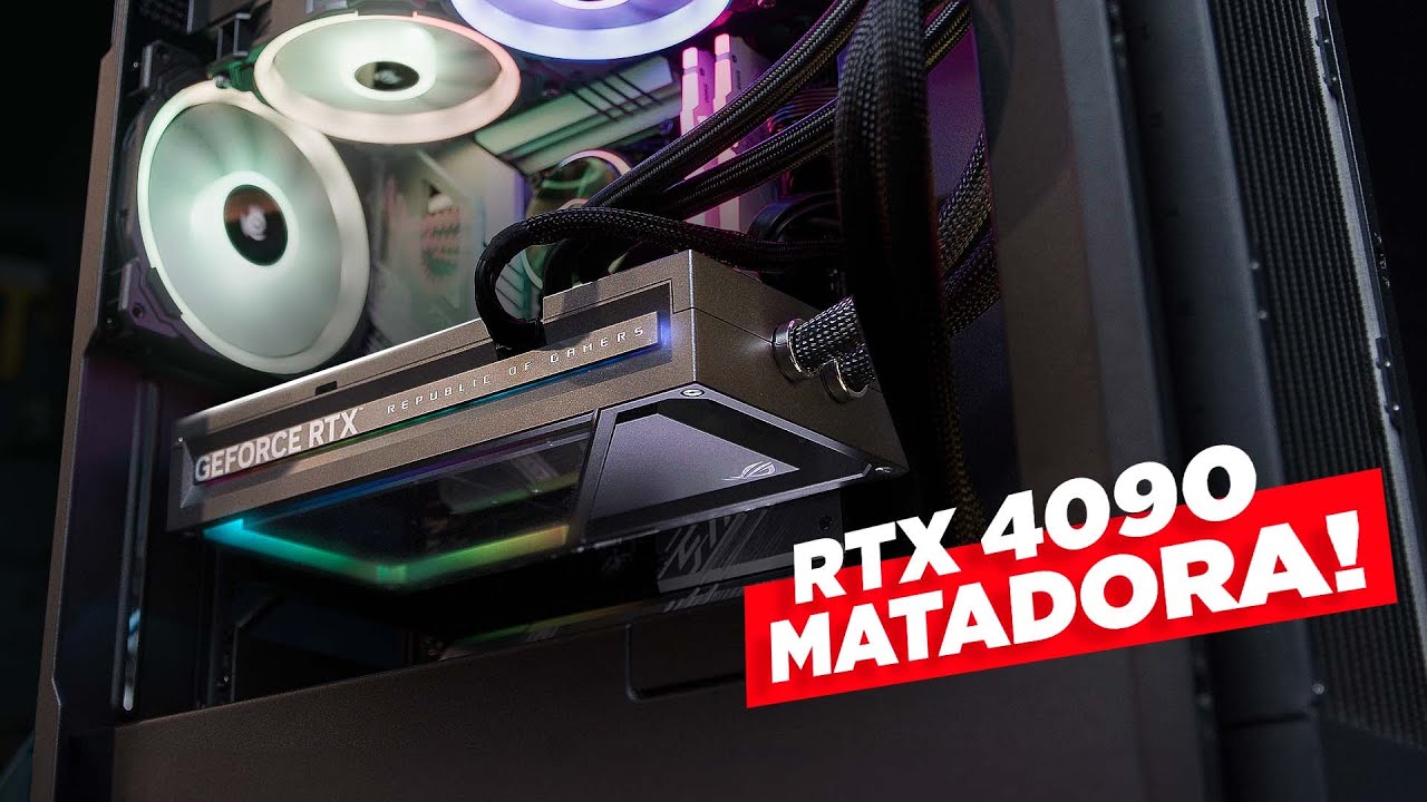 A MELHOR RTX 4090 DO MUNDO 🚀 ASUS ROG MATRIX!