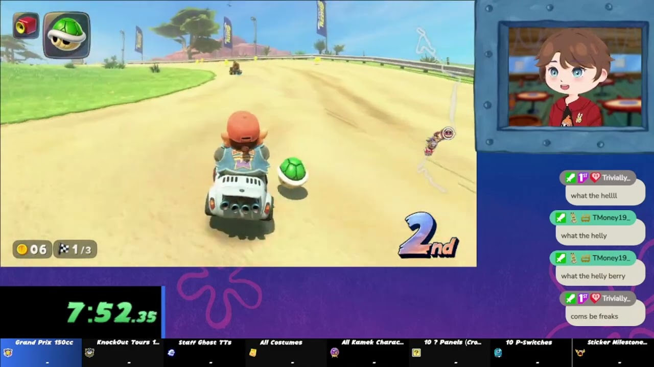 Mario Kart World 100% Speedrun [56hr 59min 21 sec] [WR] | Part 1