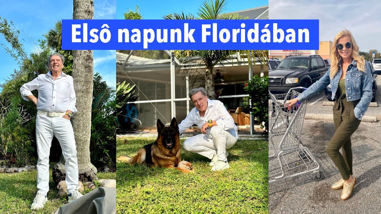 ELSŐ NAPUNK FLORIDÁBAN- NAGYBEVÁSÁRÁLÁS, ZEUSZ ISMERKEDÉSE AZ ÚJ VILÁGGAL