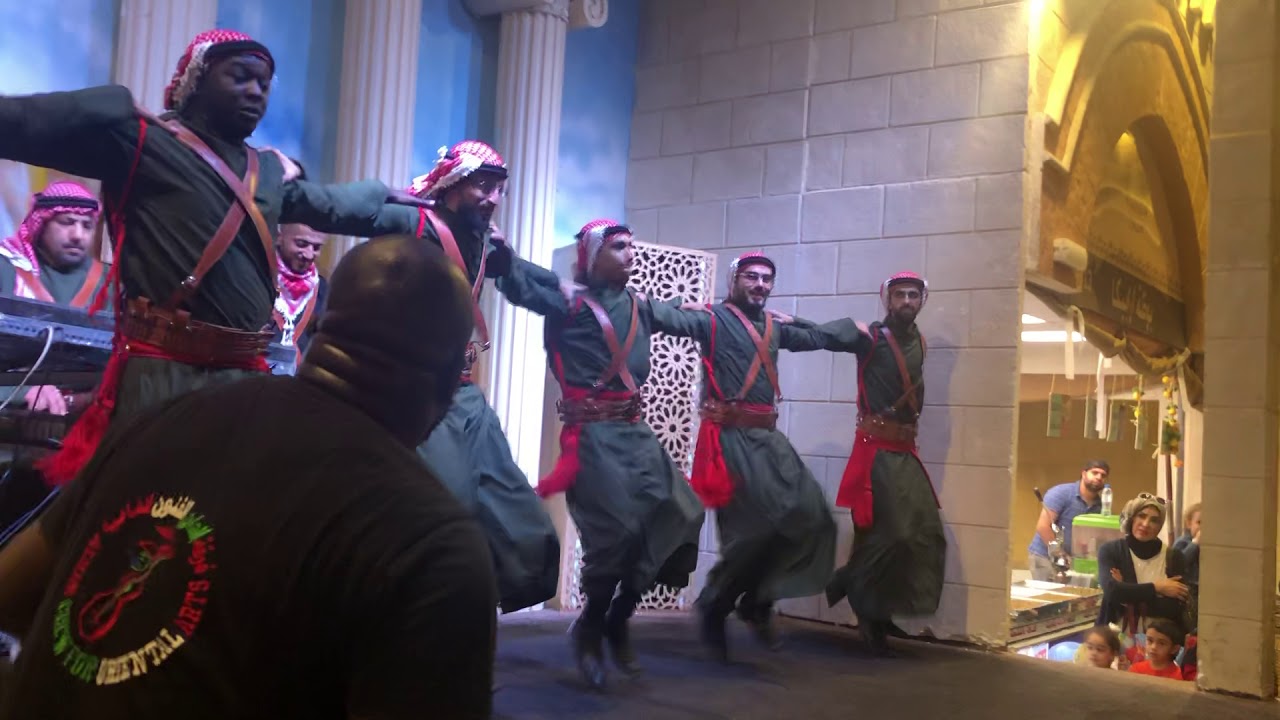 #فرقه_الحان_للفنون_الشاميه_القرية_العالمية2018