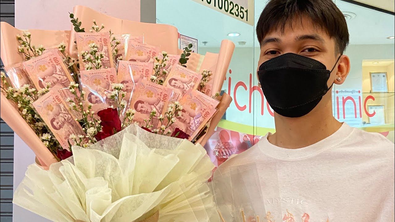 จัดช่อธนบัตร งานรับปริญญา