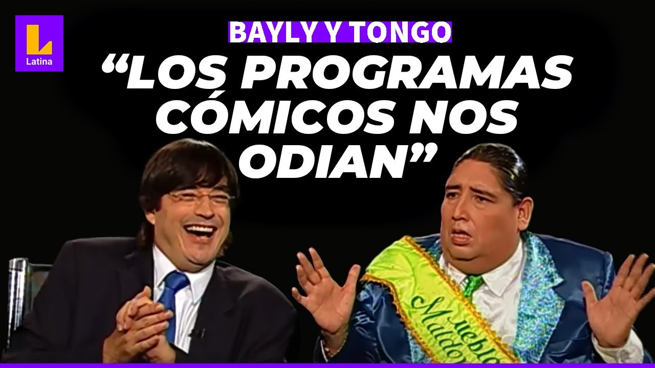 JAIME BAYLY Y TONGO: "NOSOTROS HACEMOS REIR SIN CHISTES" - ENTREVISTA COMPLETA