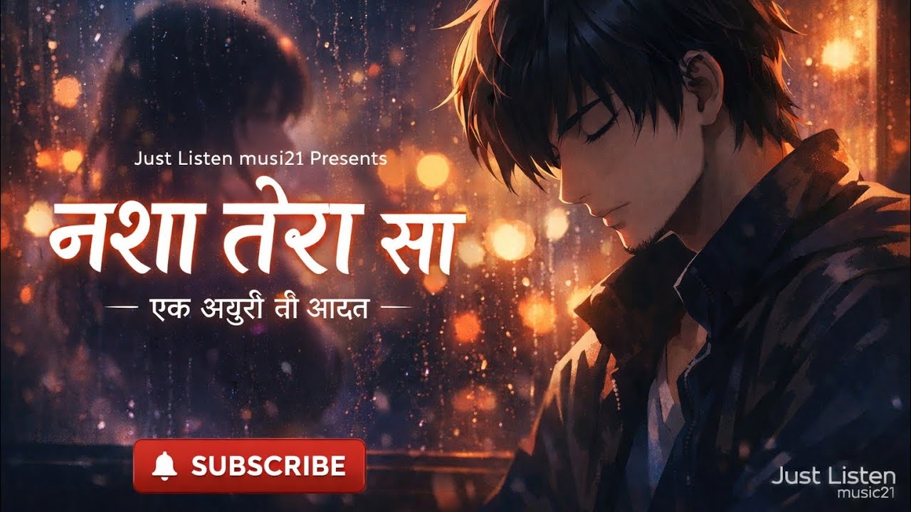 Nasha Tera Sa | Romantic Hindi Song | Addicted Love | Just Listen music21