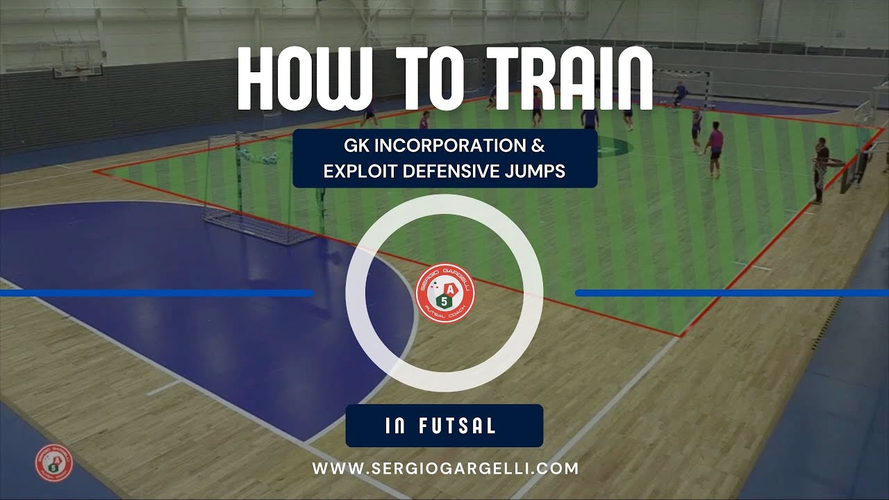 Futsal Goalkeeper incorporation training: how to exploit defensive jumps