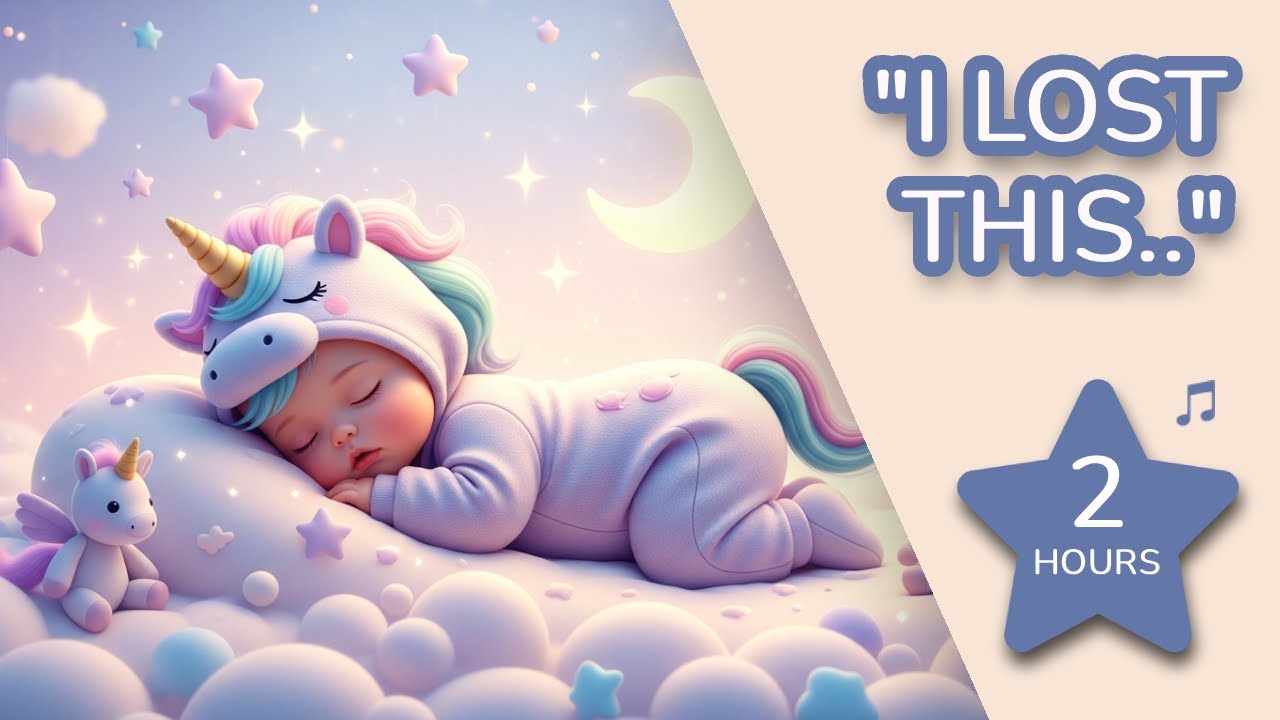 Dreamy Princess Lullaby 😴 Piano for Baby Sleep + White Noise 🎶