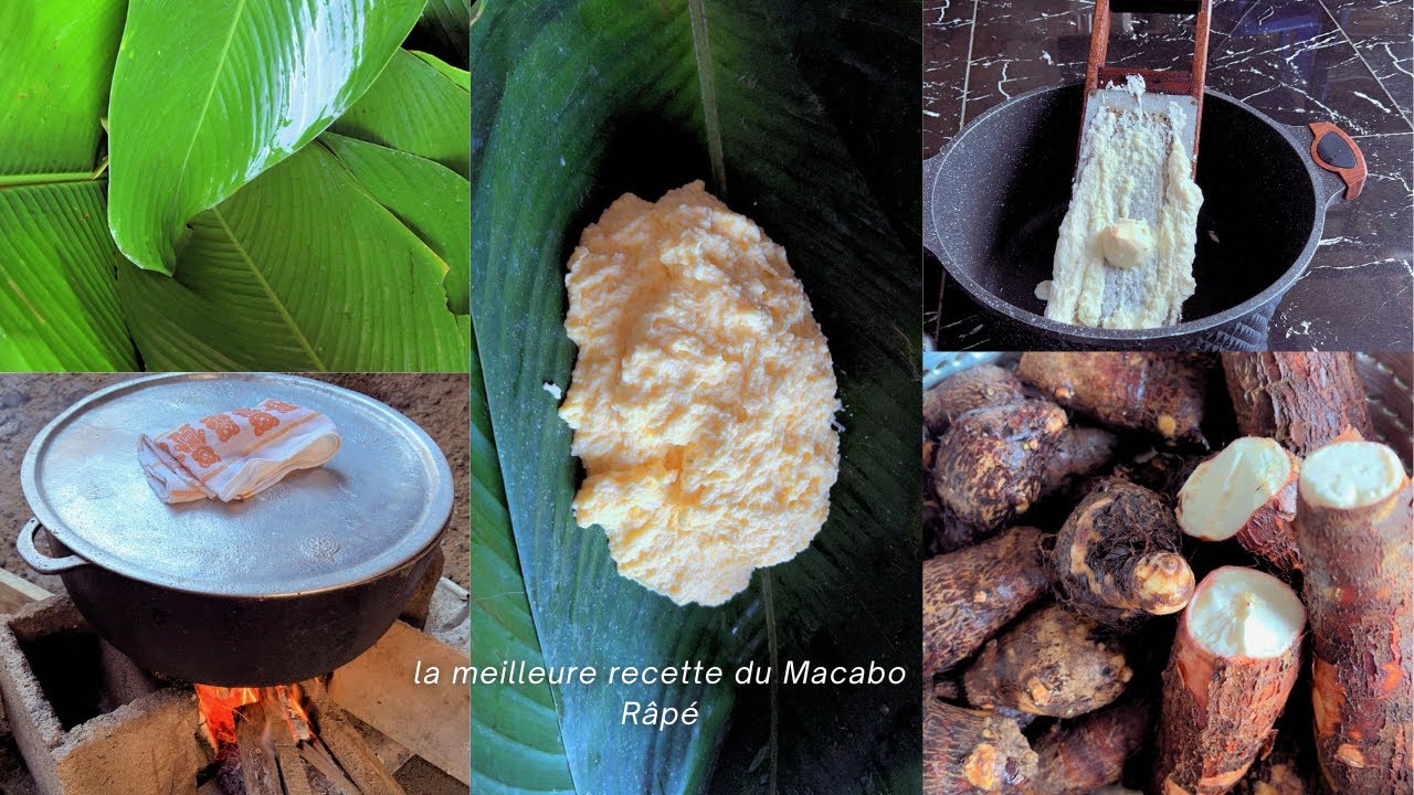 Macabo râpé la recette la mieux détaillée