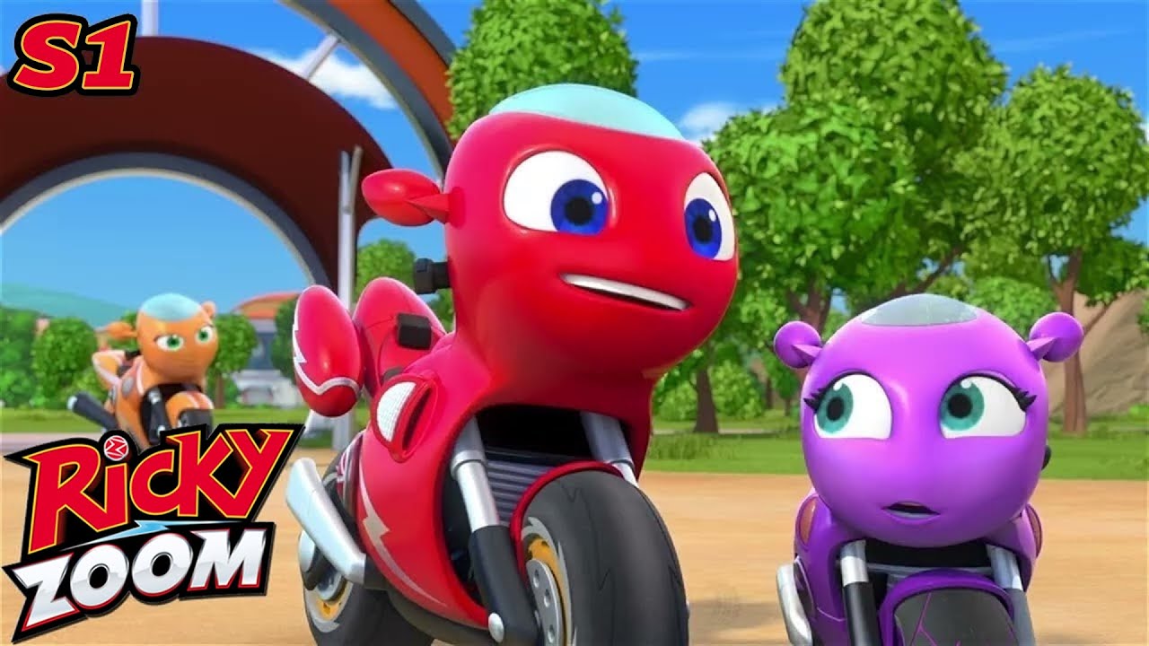 Ricky Zoom | SantaCycle Down | Cartoon for Kids