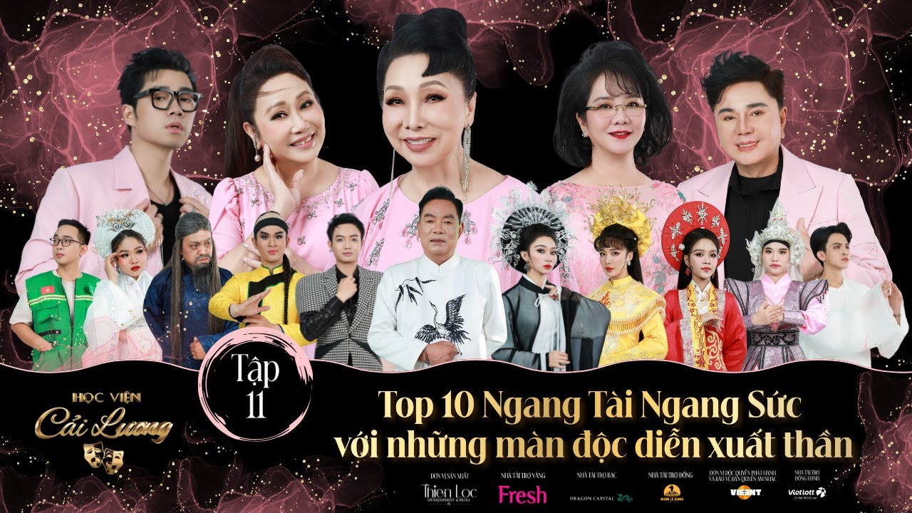 Học Viện Cải Lương | Tập 11 - Top 10 ngang tài ngang sức với những màn độc diễn xuất thần