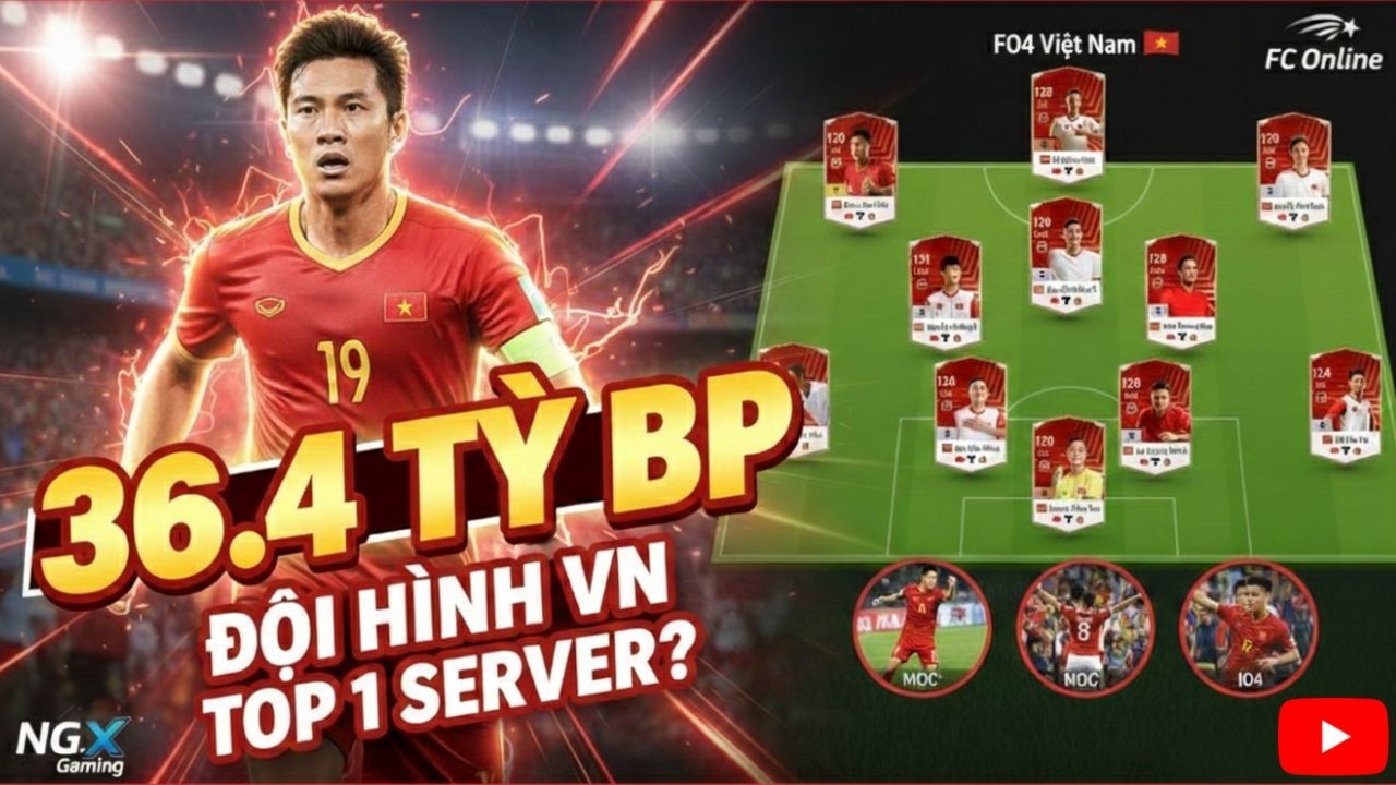 36.4 TỶ BP Build ĐỘI HÌNH VIỆT NAM TOP 1 SERVER FO4? | Full Team Color Việt Nam Cực Khủng!
