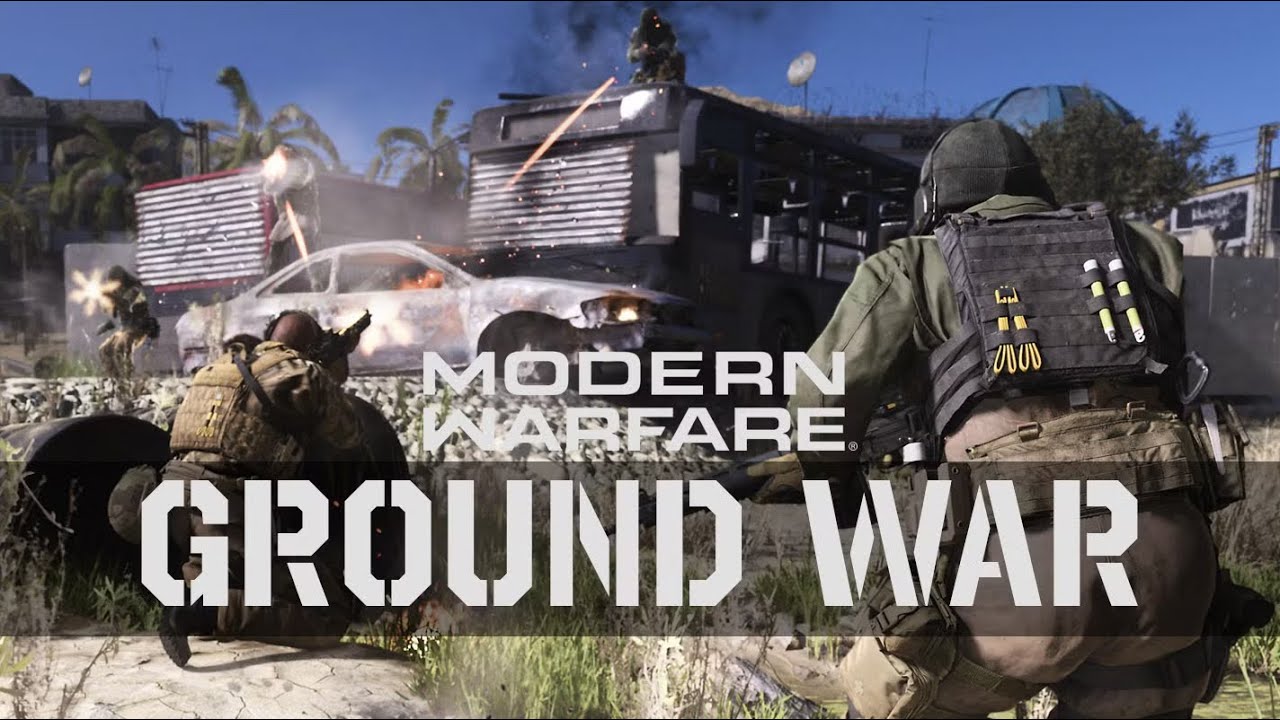 Modern Warfare 2019 Ground War Gameplay