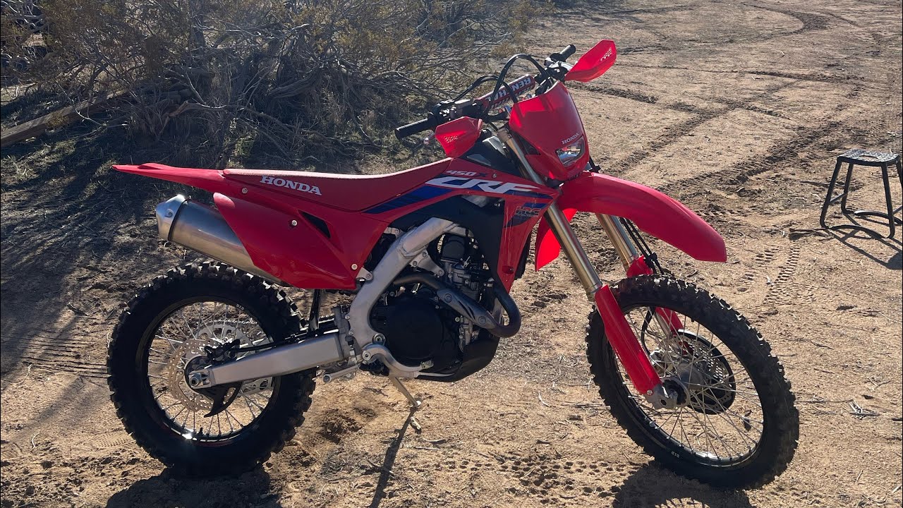 2023 Honda CRF450X First Ride (High Desert Break In)