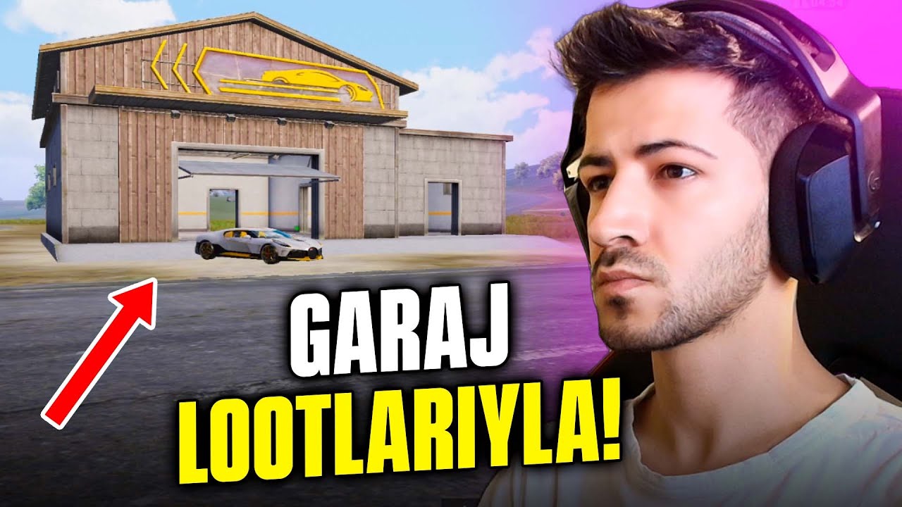 SADECE GARAJ LOOTLARIYLA WİN ALMAK? PUBG MOBİLE