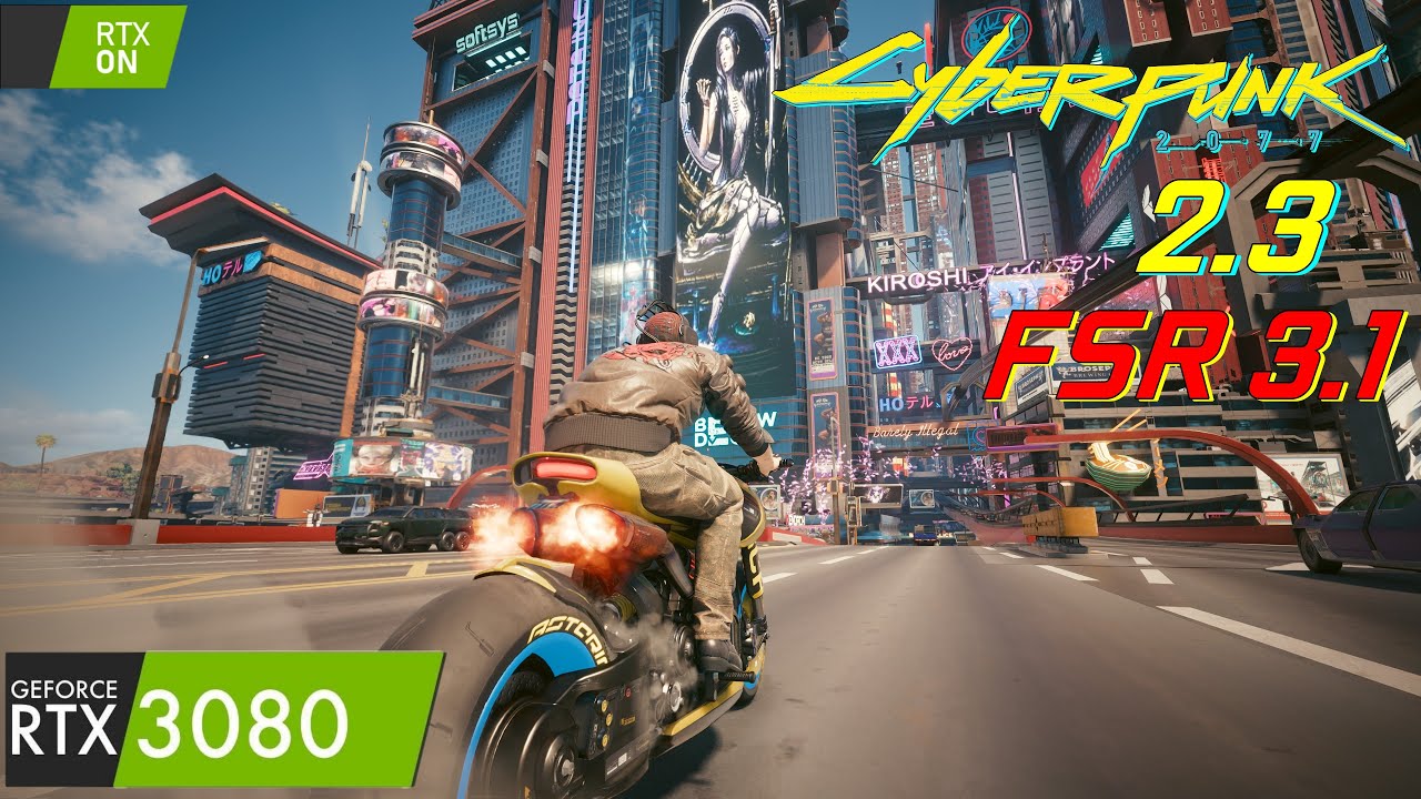 Cyberpunk 2077 Patch 2.3 | RTX 3080 | 4K 1440p DLSS 4 Ray & Path Tracing