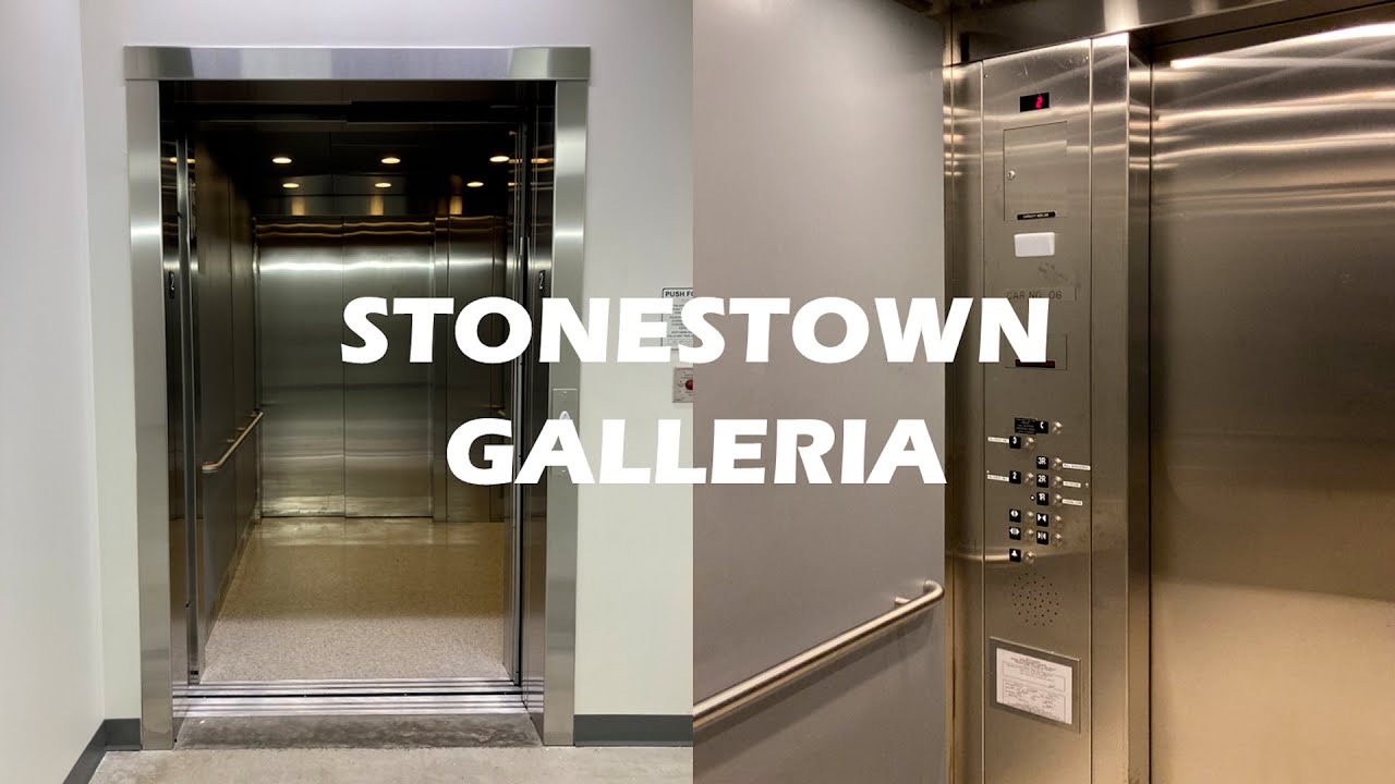 Loud Bang! Schindler HT Hydraulic Service Elevator - Stonestown Galleria - San Francisco, CA