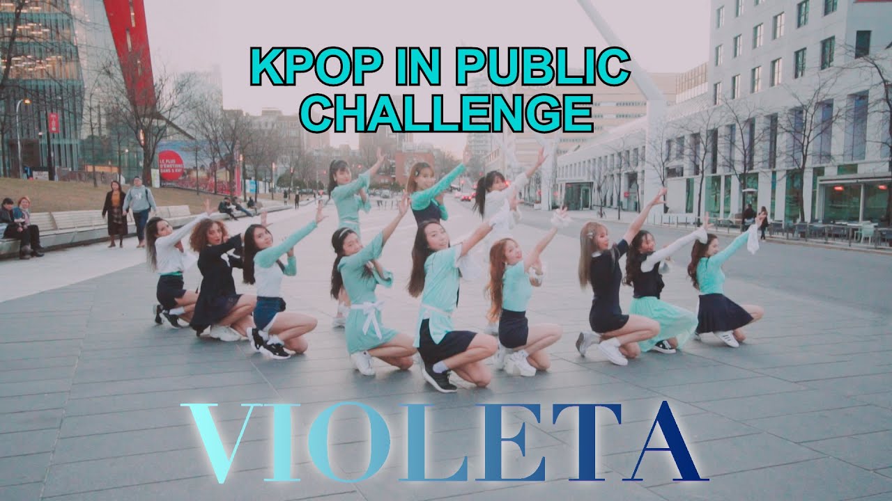 [E2W] Dancing Kpop in Public Challenge: IZ*ONE - Violeta