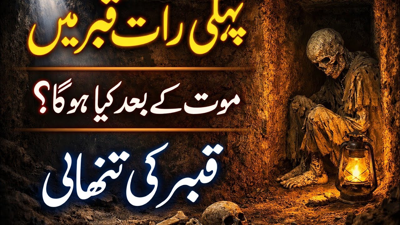 Pehli Raat Qabar Mein Kya Hota Hai? | What Happens After Death? | Qabar Ki Tanhai