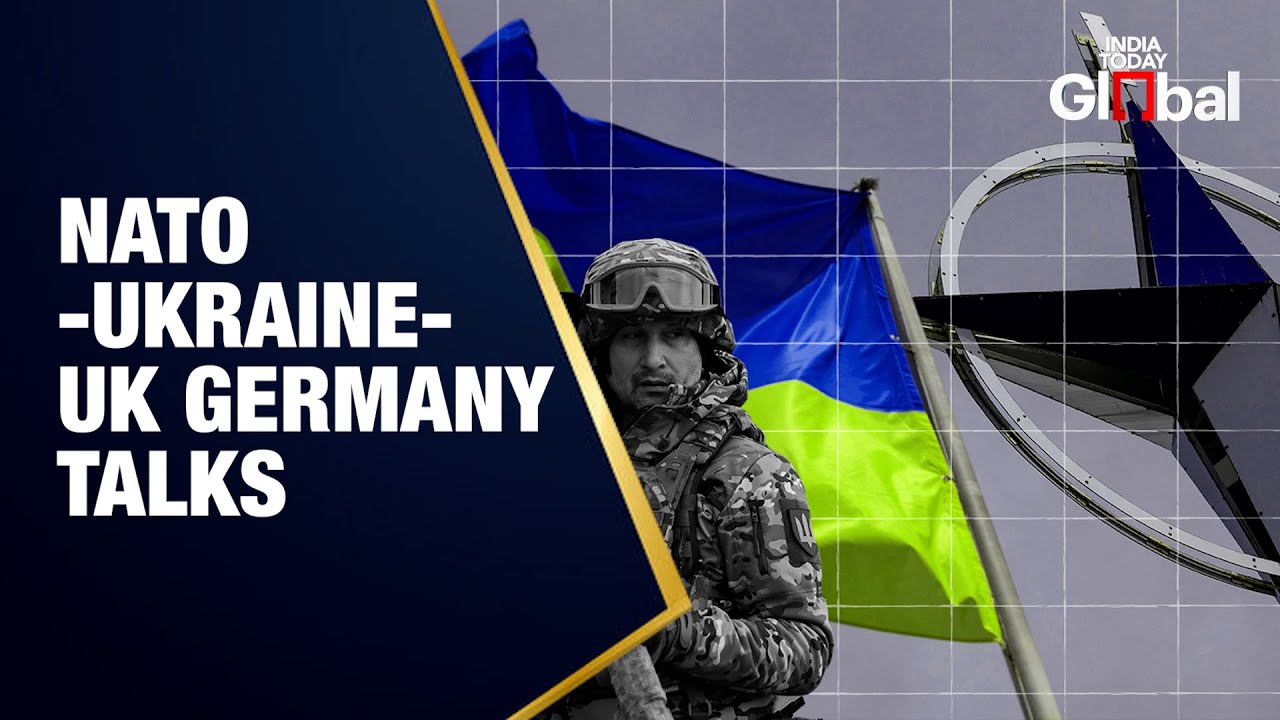 LIVE: NATO, Ukraine, UK & Germany Hold High-Level Defense Talks