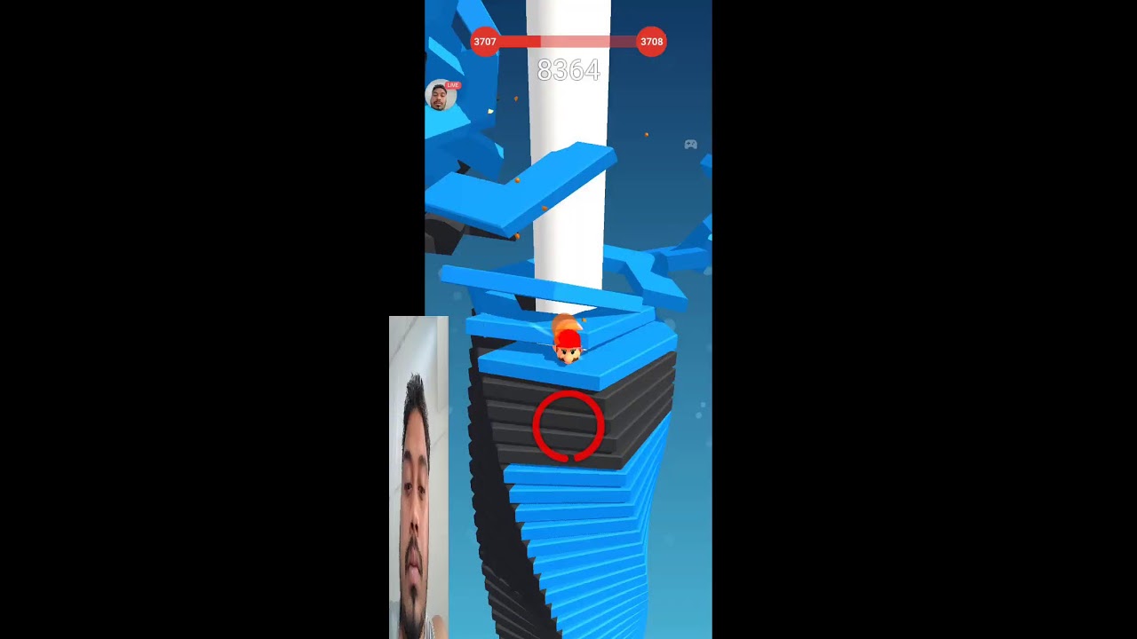 STACK BALL CRASH PLATFORM LIVE GAMEPLAY😘🫣🥰1200#shorts #trending #foryou #Live