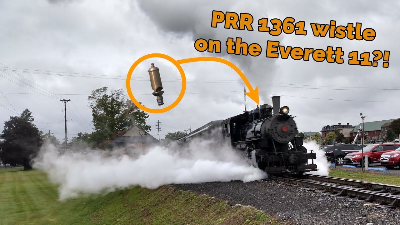 PRR 1361 Whistle on the Everett 11?
