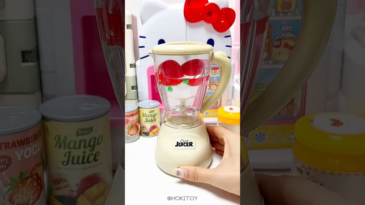 Satisfying ASMR ; Making Miniature Tomato Jelly🍮 #asmr #toys #satisfying