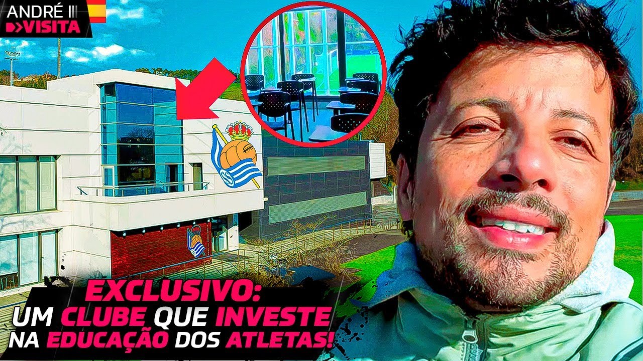 ANDR&Eacute; HERNAN VISITA: CT DO REAL SOCIEDAD - TOUR PELA ESPANHA