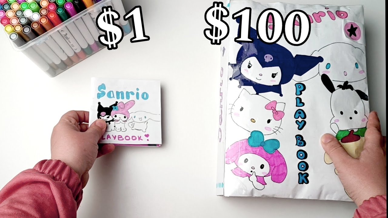 💝Sanrio play books💝|paper squishy gamebooks|