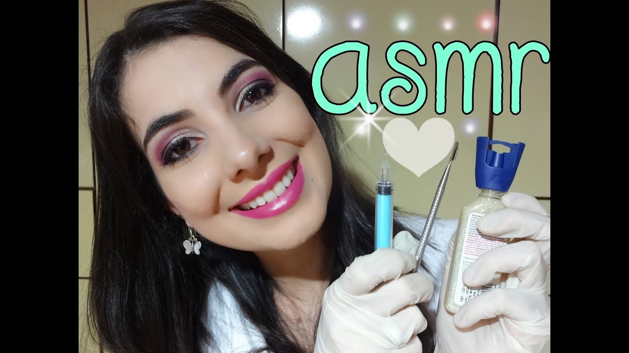 ASMR (Português) - Vídeo para dar sono e Relaxar (ROLEPLAY - DENTISTA)