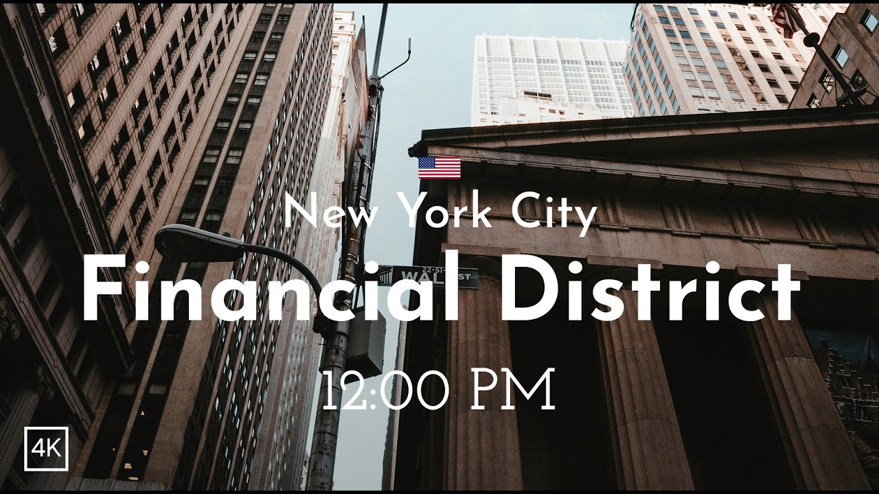 Sunday Walk in New York City | 4K