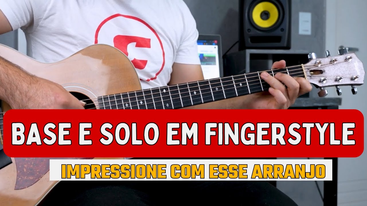 TENTEI TE ESQUECER no Violão: Acordes, Batida e Solo FINGERSTYLE (Mato Grosso & Mathias)