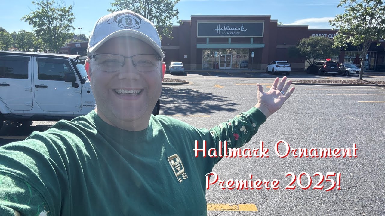 First Look: 2025 Disney Hallmark Ornaments