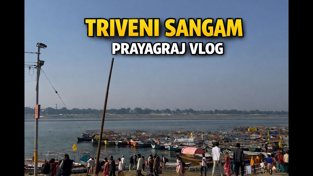 Magh Mela 2026 Prayagraj |  Virar to Prayagraj Travel Vlog #viral #prayagraj  #explore #minivlog