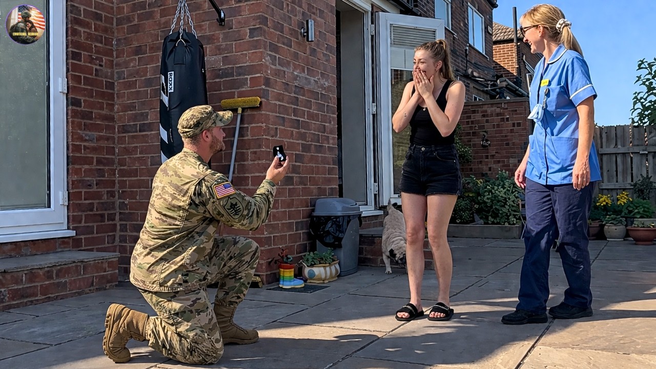 Marriage Proposal That Will Make You Cry When Soldiers Coming Home