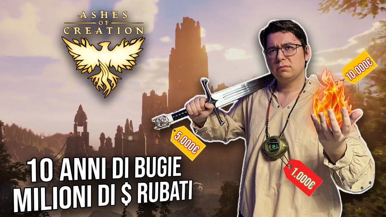 ASHES OF CREATION - Storia della più grande truffa videoludica di sempre