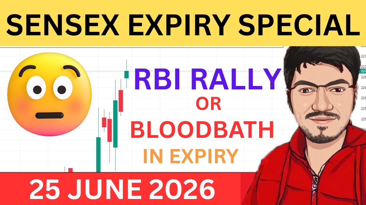 Nifty & Bank nifty prediction for tomorrow for Thursday | Sensex EXPIRY Analysis