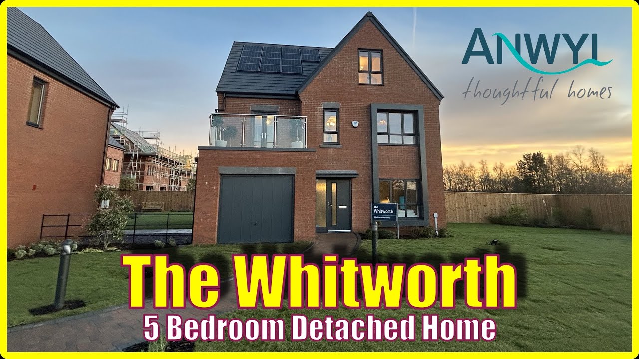 ANWYL Thoughtful Homes | The Whitworth | Whittle Brook Park Heywood | 5 BR Detached New Homes 2024