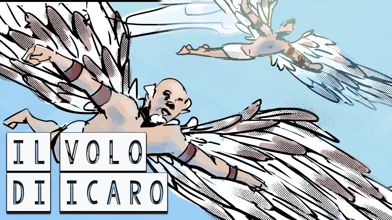 Il Volo di Icaro - Mitologia Greca (Fumetti) - Storia e Mitologia Illustrate
