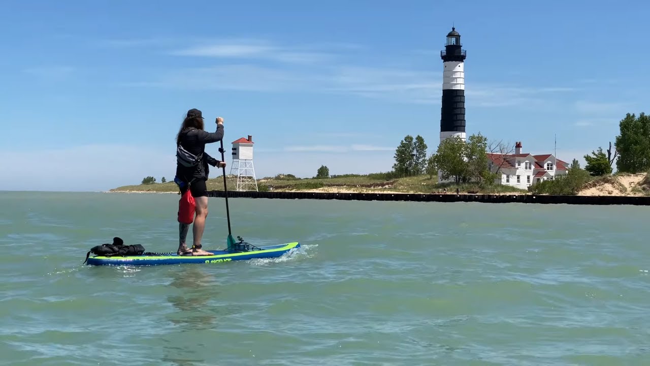 Paddle to Big Sable Lighthouse | Ludington Michigan