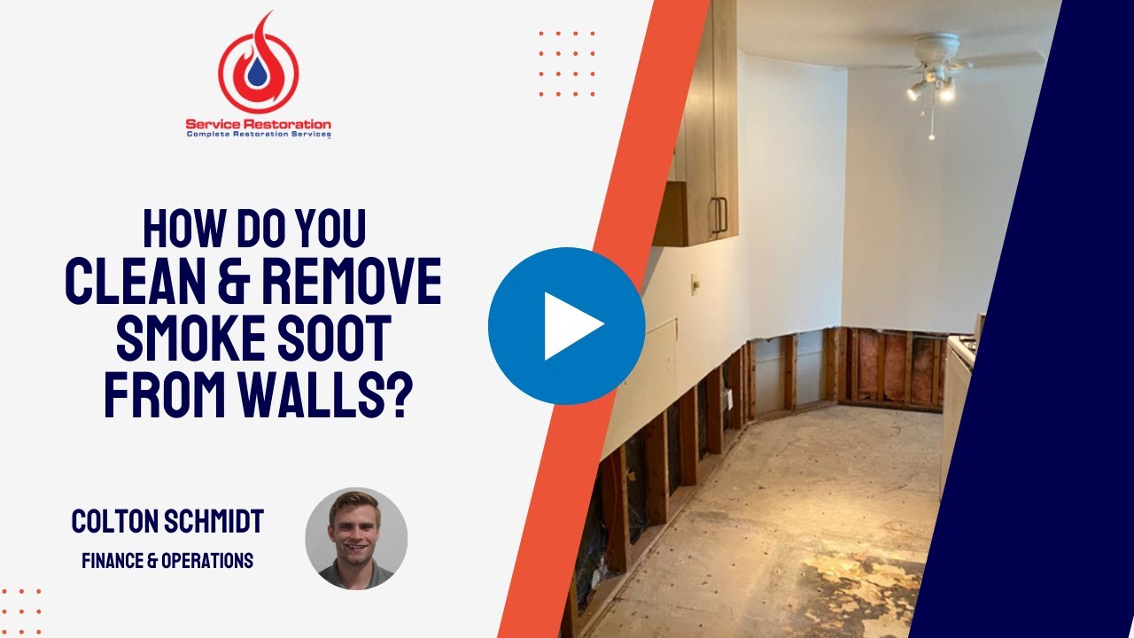 How Do You Clean & Remove Smoke Soot from Walls? | Service Restoration