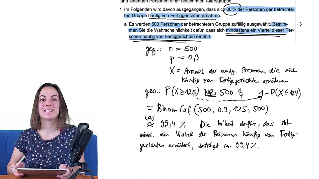 Stochastik (eA) aus dem Aufgabenpool des IQB (2024), Teil B mit Hilfsmittel MMS