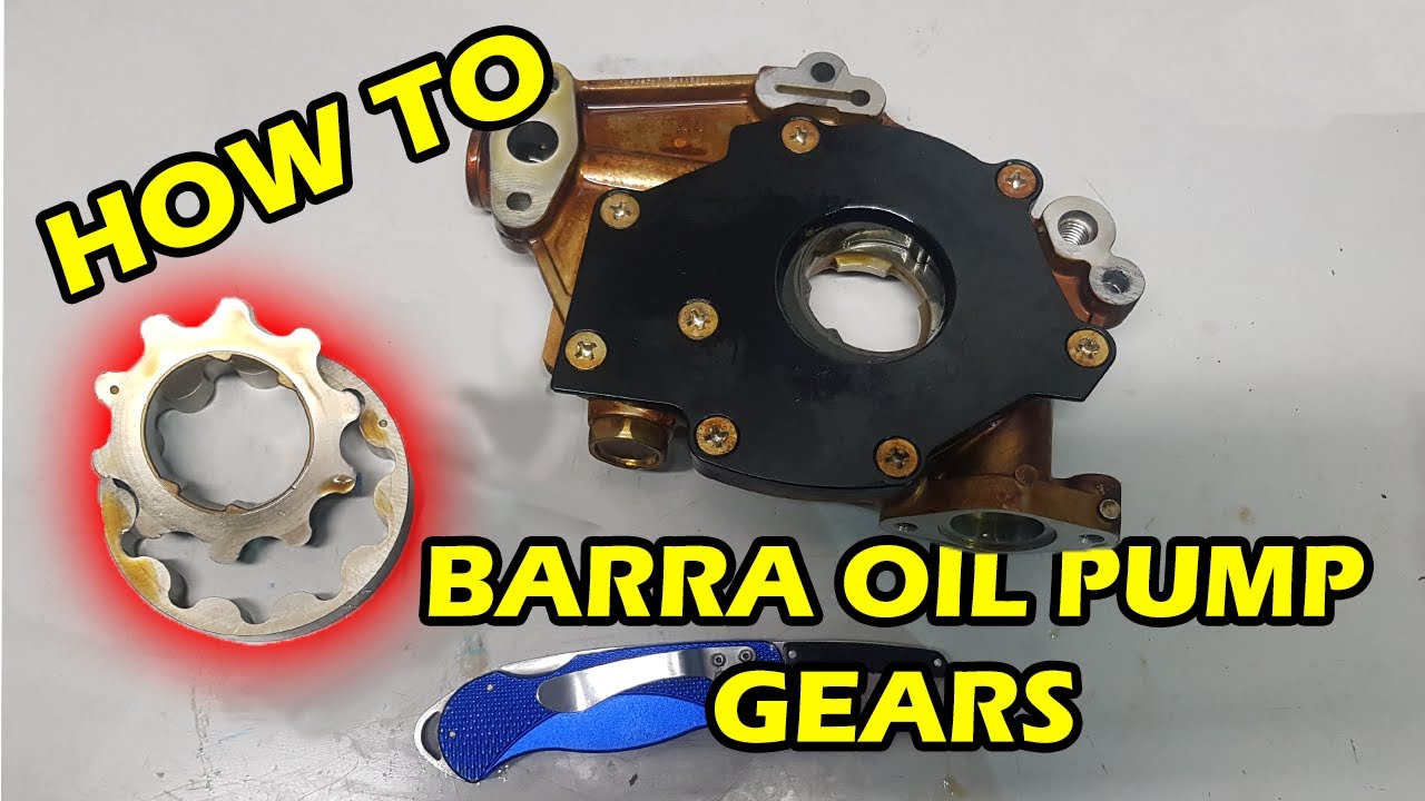 Barra Rebuild: как заменить шестерни масляного насоса Barra!