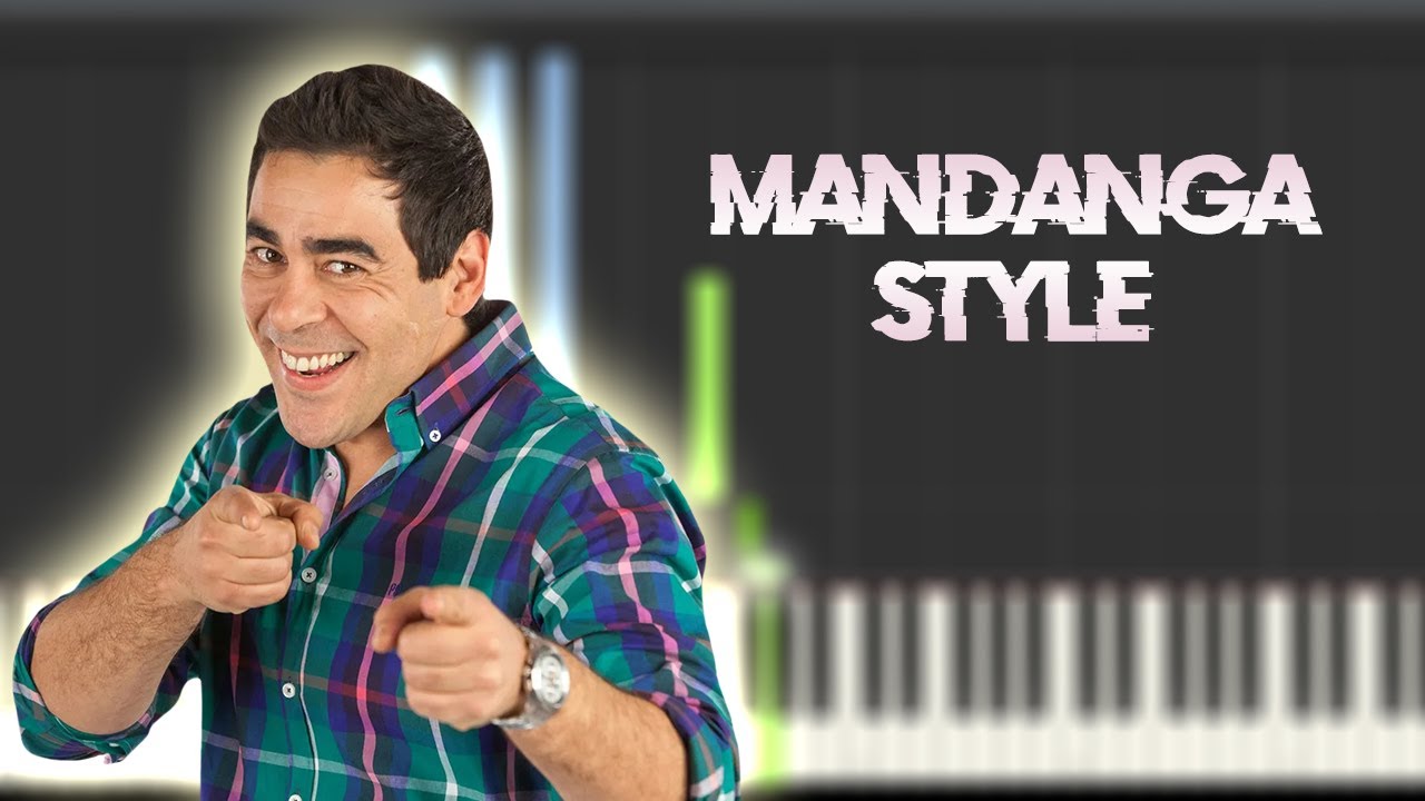 Amador Rivas - Mandanga Style | Instrumental Piano Tutorial / Partitura / Karaoke / MIDI