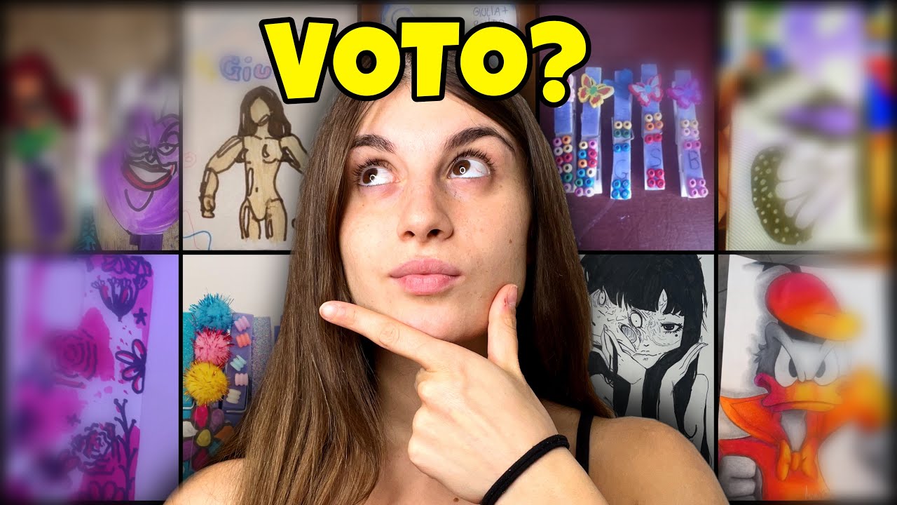 Voto le CREAZIONI dei miei FANS😍❤️ Reaction assurda😱