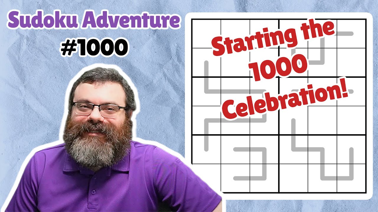 Sudoku Adventure #1000 - 