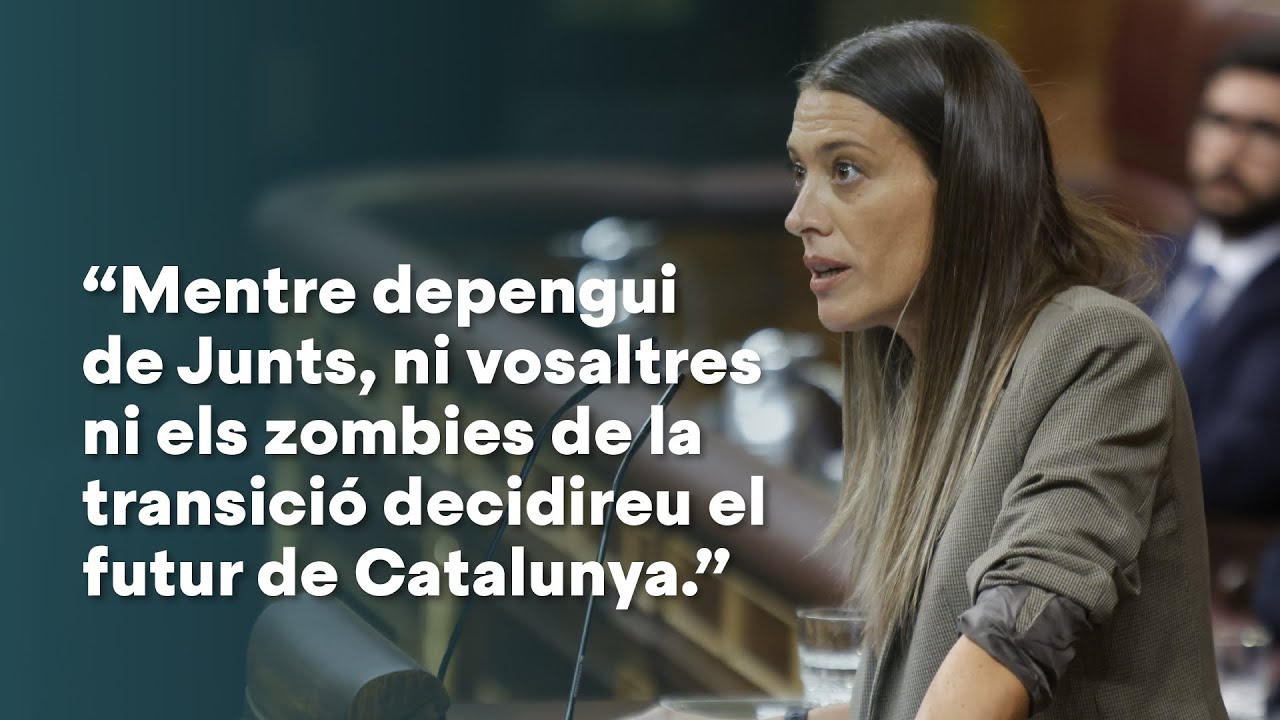 🗣️ El discurs íntegre de la portaveu Miriam Nogueras a la sessió d'investidura de Feijoó (26/09/23)