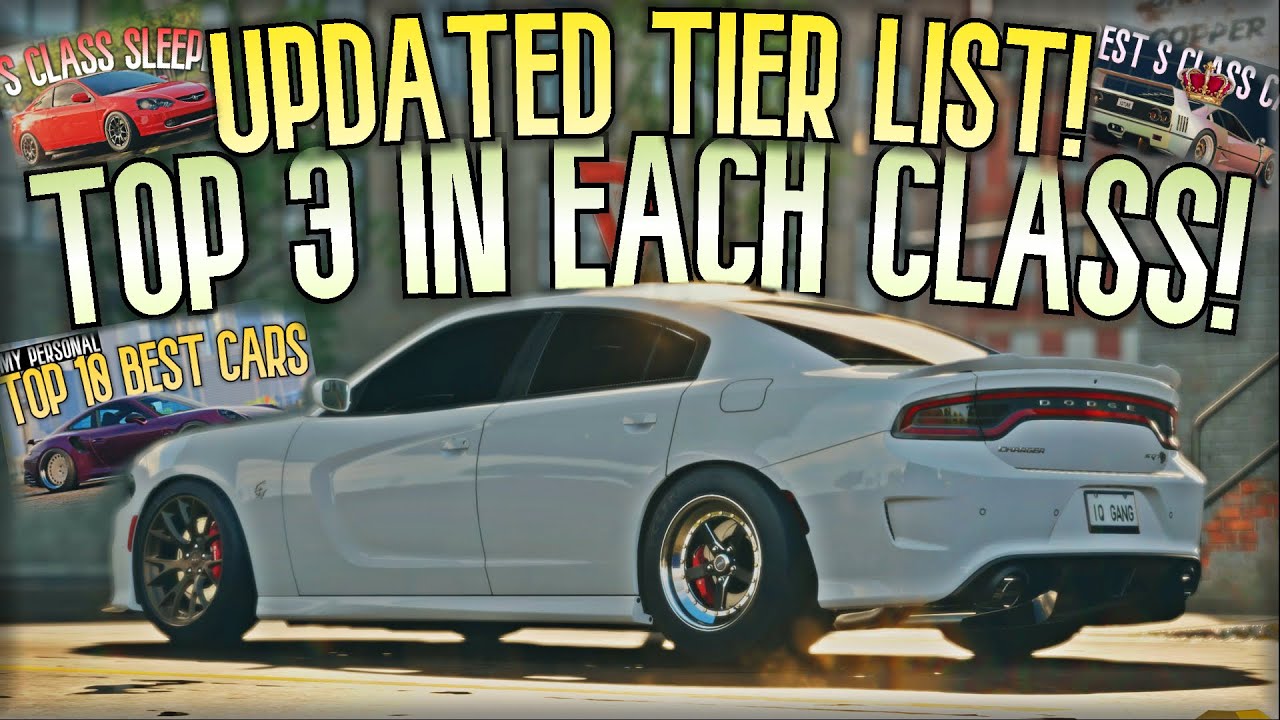 *UPDATED* TOP 3 BEST BUILDS IN EACH CLASS NEED FOR SPEED UNBOUND! (B, A, A+, S, S+ TIER BUILD GUIDE)