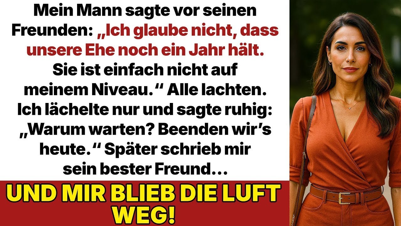 Mein Mann machte sich beim Luxus-Dinner über unsere Ehe lustig – ich ging und baute mein Imperium au